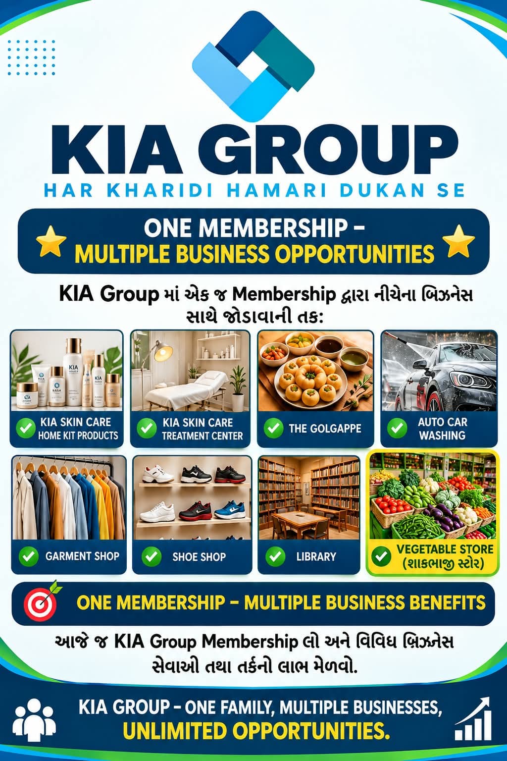 KIA Group — One Membership, Multiple Business Opportunities